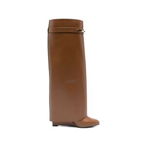 Givenchy Women's Shark Pinch Leather Boots
